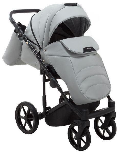 Коляска 2 в 1 Adamex Porto Light ECO SA-3 світло-сірий 625714 фото