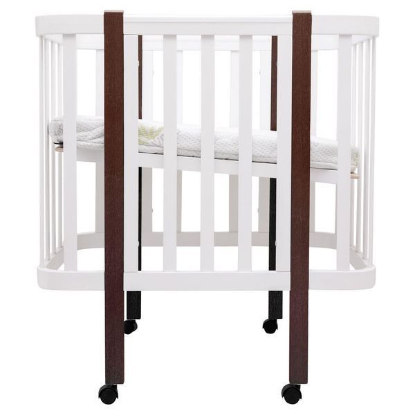 Кровать Babyroom Луна LU-1 белая/венге 681885 фото