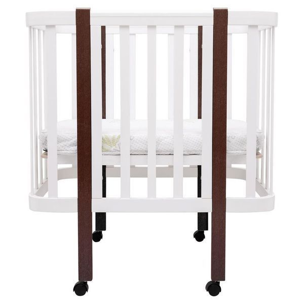 Кровать Babyroom Луна LU-1 белая/венге 681885 фото