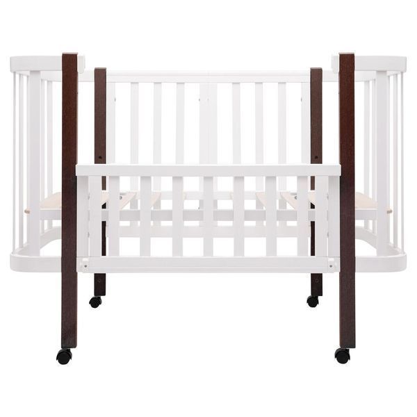Кровать Babyroom Луна LU-1 белая/венге 681885 фото