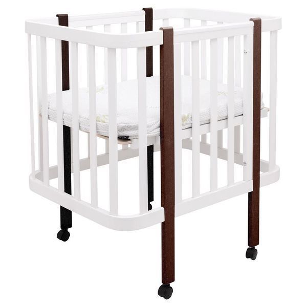 Кровать Babyroom Луна LU-1 белая/венге 681885 фото