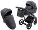 Коляска 2 в 1 Adamex Mobi Air Thermo New ECO SA-2 чорний 681096 фото 1