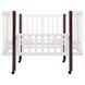 Кровать Babyroom Луна LU-1 белая/венге 681885 фото 4