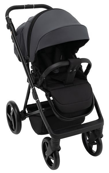 Коляска 2 в 1 графит Adamex Blanc Eco SA-5 680709 фото