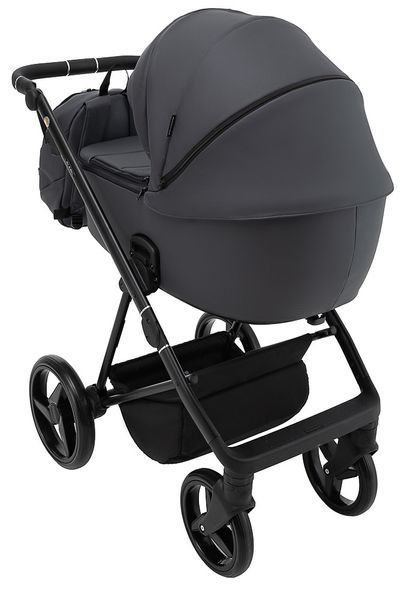 Коляска 2 в 1 графит Adamex Blanc Eco SA-5 680709 фото