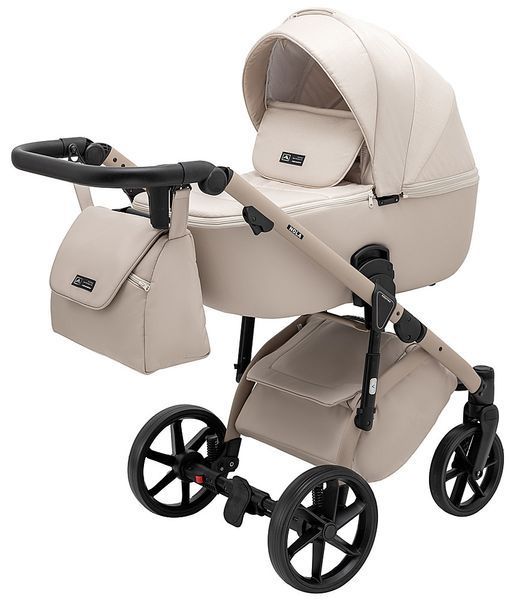 Коляска 2 в 1 Adamex Nola Natura 3 vanilla 681680 фото