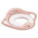 Накладка на унітаз м'яка Maltex Zebra Padded toilet trainer seat 6181_41 pink (рожевий) 681208 фото