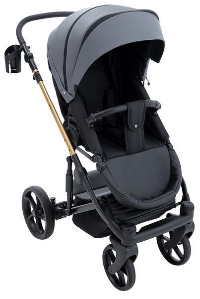 Коляска 2 в 1 Bair Onyx ECO OE-47 графіт 680794 фото