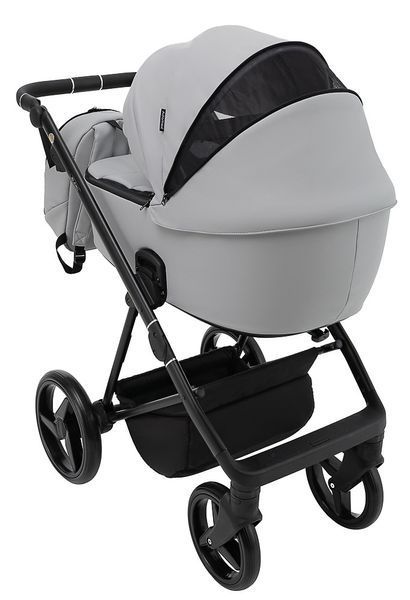 Коляска 2 в 1 Adamex Blanc Eco SA-3 светло-серый 680707 фото