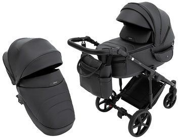 Коляска 2 в 1 Adamex Zico Eco Sa-2 чёрный 680848 фото