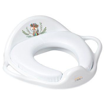Накладка на унітаз м'яка Tega WILD & FREE Soft toilet trainer LITTLE FOX DZ-020-103-LISEK white (білий) 681308 фото