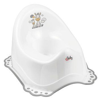 Горшок с антискользящим покрытием Maltex Zebra Chamber pot with anti slip rubber 6517_60 white (белый) 681202 фото