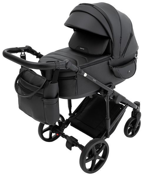 Коляска 2 в 1 Adamex Zico Eco Sa-2 чёрный 680848 фото