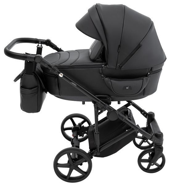 Коляска 2 в 1 Adamex Zico Eco Sa-2 чёрный 680848 фото