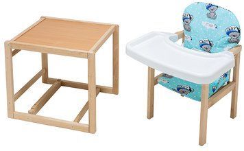 Стільчик-трансформер Babyroom Поні-230 eko бірюзовий (it's a boy) 625936 фото