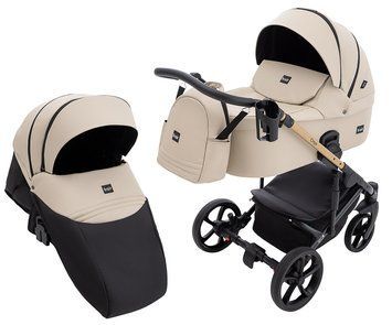Коляска 2 в 1 Bair Onyx ECO OE-41 бежевый 680793 фото