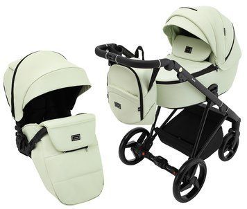 Коляска 2 в 1 Adamex Blanc Eco SA-25 680730 фото