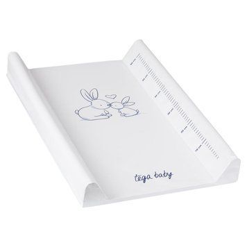 Повивальна дошка жорстка Tega LITTLE BUNNY Changing Pad 50x70 cm KR-009 white (білий) 681460 фото