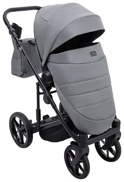 Коляска 2 в 1 Adamex Locco Tip TK-60 темно-серый 681022 фото