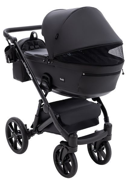 Коляска 2 в 1 Bair Kiwi Plus ECO BKP-15 чорний 680894 фото