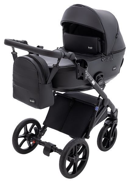 Коляска 2 в 1 Bair Kiwi Plus ECO BKP-15 чорний 680894 фото