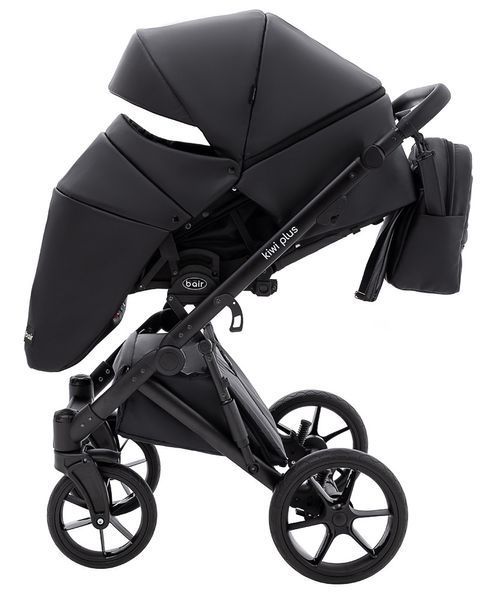 Коляска 2 в 1 Bair Kiwi Plus ECO BKP-15 чорний 680894 фото