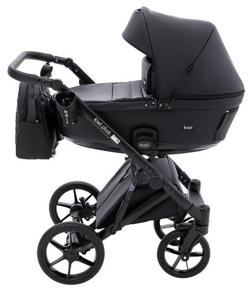 Коляска 2 в 1 Bair Kiwi Plus ECO BKP-15 чорний 680894 фото
