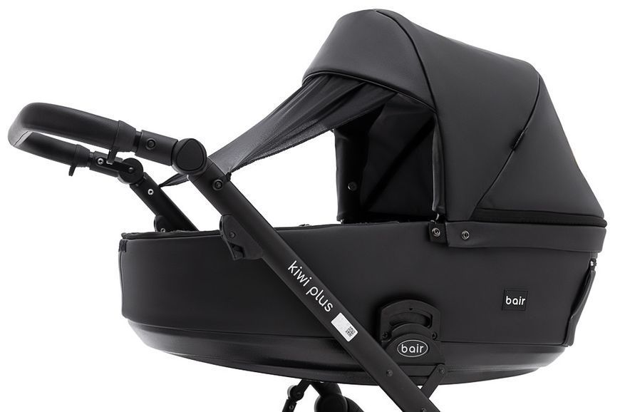 Коляска 2 в 1 Bair Kiwi Plus ECO BKP-15 чорний 680894 фото