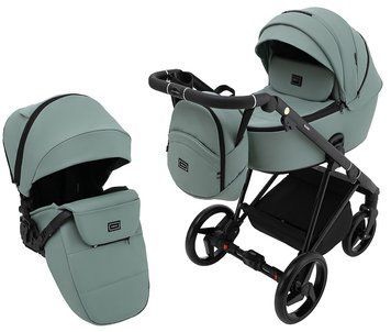 Коляска 2 в 1 Adamex Blanc Eco SA-20 нефрит 680714 фото