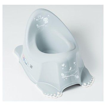 Горшок с антискользящим покрытием Tega OWLS Anti slip potty SO-001-106 grey (серый) 681424 фото