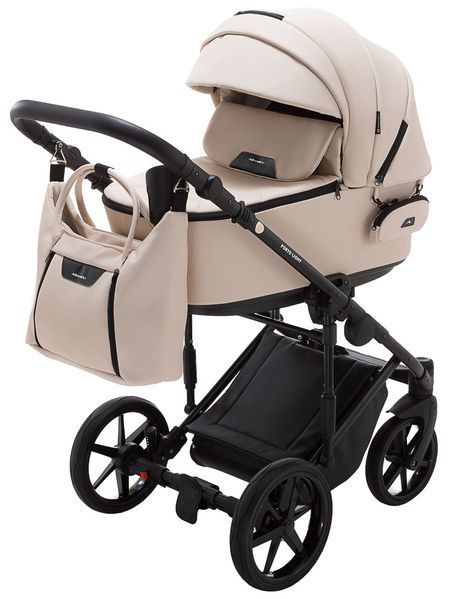 Коляска 2 в 1 Adamex Porto Light ECO SA-8 бежевий 625758 фото