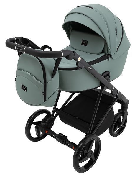 Коляска 2 в 1 Adamex Blanc Eco SA-20 нефрит 680714 фото