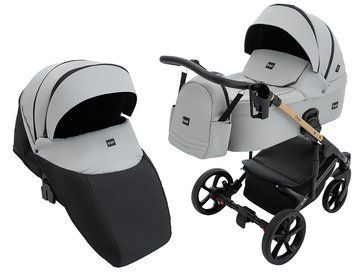 Коляска 2 в 1 Bair Onyx ECO OE-14 светло-серый 680795 фото
