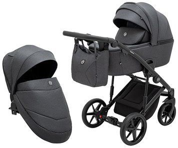 Коляска 2 в 1 Adamex Mobi Air Thermo New TIP TK-79 графіт 681694 фото