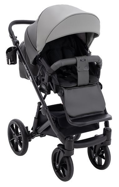 Коляска 2 в 1 Bair Kiwi Plus ECO BKP-21/15 серый / графит 680900 фото