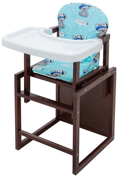Стільчик-трансформер Babyroom Поні-220 тонований бірюзовий (it's a boy) 625934 фото