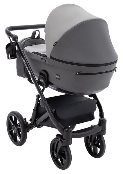 Коляска 2 в 1 Bair Kiwi Plus ECO BKP-21/15 серый / графит 680900 фото
