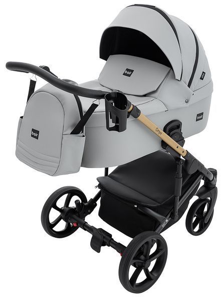Коляска 2 в 1 Bair Onyx ECO OE-14 светло-серый 680795 фото