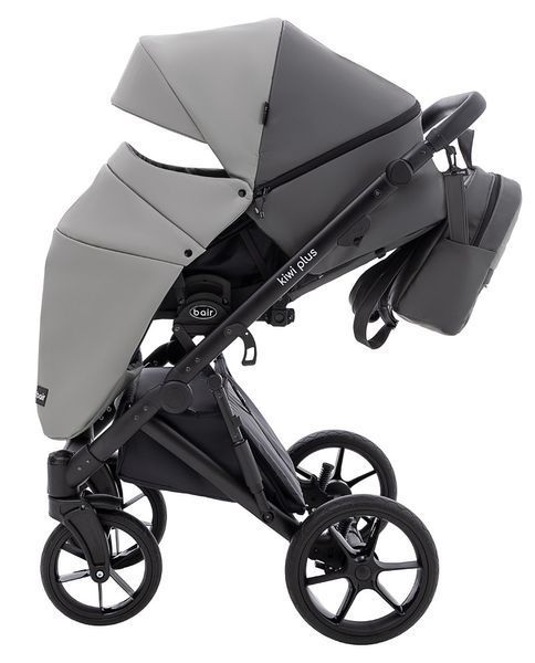 Коляска 2 в 1 Bair Kiwi Plus ECO BKP-21/15 серый / графит 680900 фото