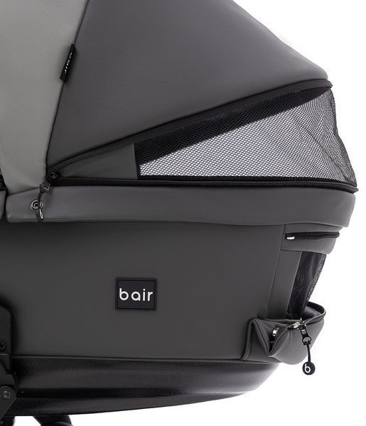 Коляска 2 в 1 Bair Kiwi Plus ECO BKP-21/15 серый / графит 680900 фото