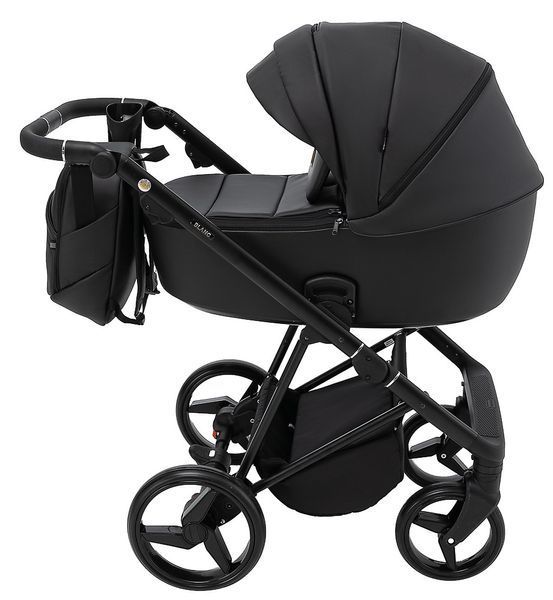 Коляска 2 в 1 Adamex Blanc Eco SA-2 черный 680706 фото