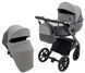 Коляска 2 в 1 Bair Kiwi Plus ECO BKP-21/15 серый / графит 680900 фото 1
