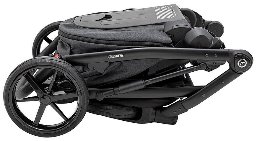 Коляска 2 в 1 Adamex Mobi Air Thermo New TIP TK-79 графит 681694 фото