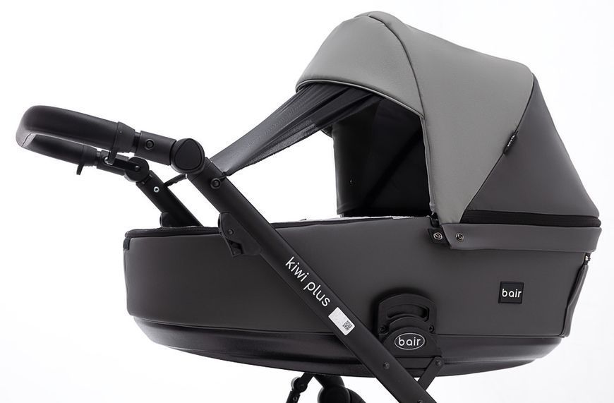 Коляска 2 в 1 Bair Kiwi Plus ECO BKP-21/15 серый / графит 680900 фото