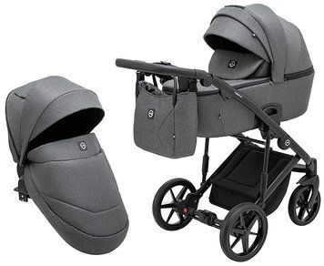 Коляска 2 в 1 Adamex Mobi Air Thermo New TIP TK-57 графіт 681685 фото