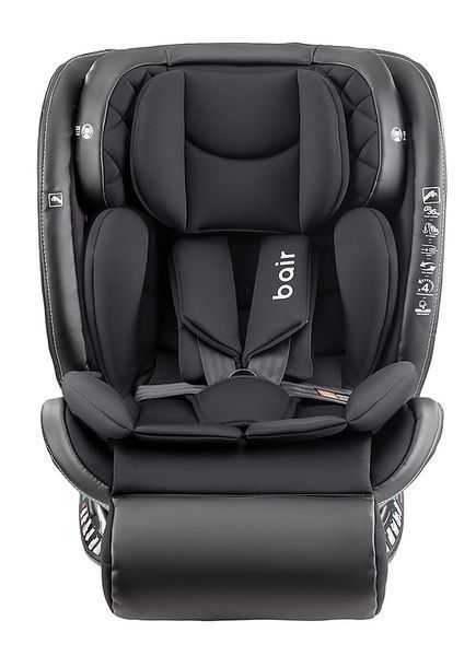 Автокрісло Bair Unit 360 Iso-fix TB-01 total black 681822 фото