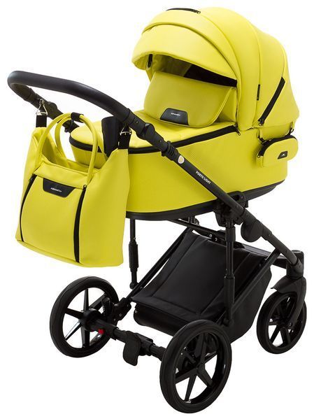 Коляска 2 в 1 Adamex Porto Light ECO SA-22 жовтий 625764 фото