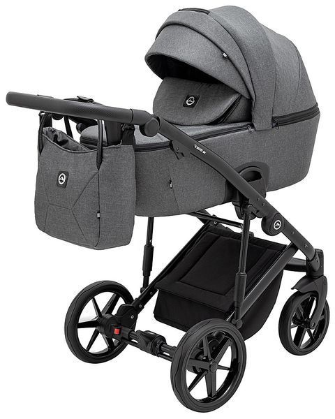 Коляска 2 в 1 Adamex Mobi Air Thermo New TIP TK-57 графіт 681685 фото