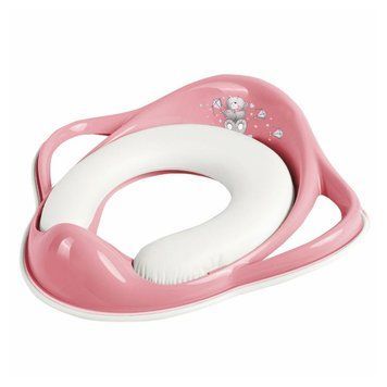 Накладка на унітаз м'яка Maltex Bear Padded toilet trainer seat 6167_42 pink (рожевий) 681182 фото