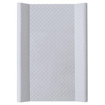 Повивальна дошка жорстка Ceba Baby Hard short changing pad (50x70 cm) Comfort W-203-079-260 caro szare 681567 фото